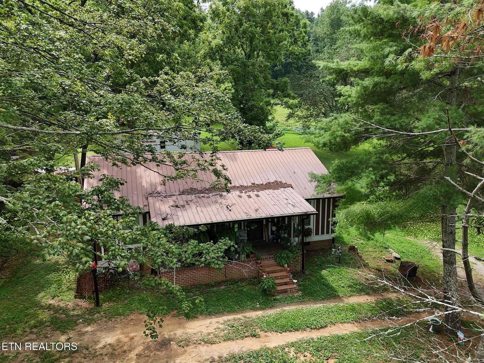 17.7 Acres of Land with Home for Sale in Harriman, Tennessee