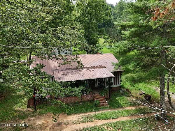 17.7 Acres of Land with Home for Sale in Harriman, Tennessee