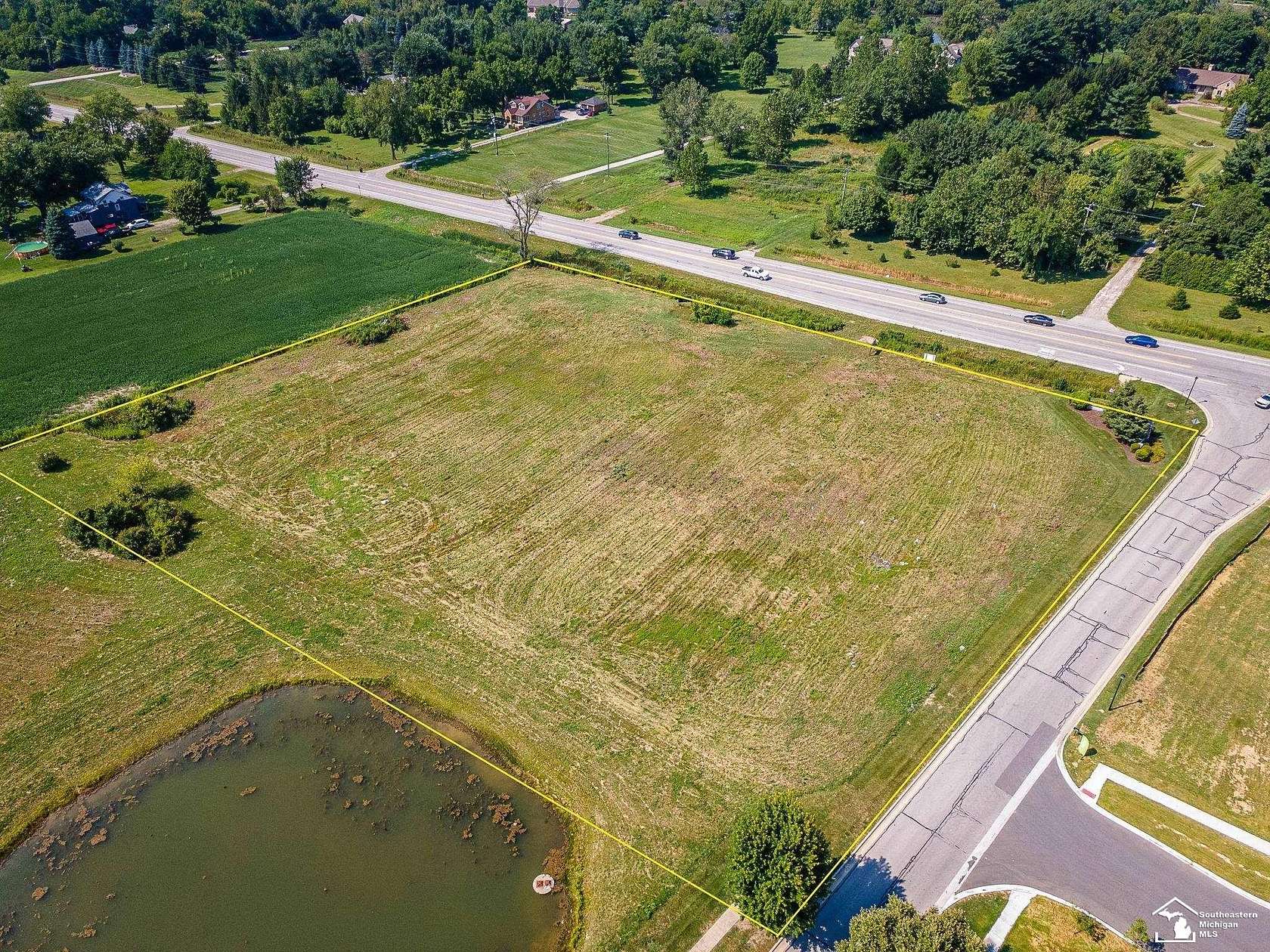 4.8 Acres of Commercial Land for Sale in Monroe, Michigan