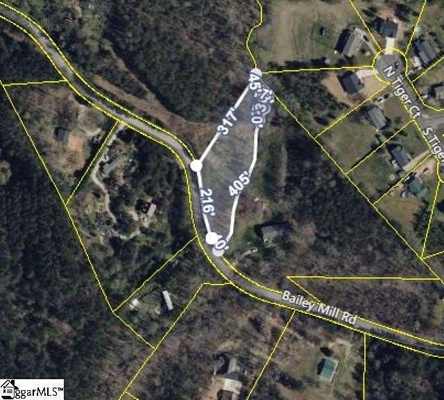 5.6 Acres of Residential Land with Home for Sale in Travelers Rest, South Carolina