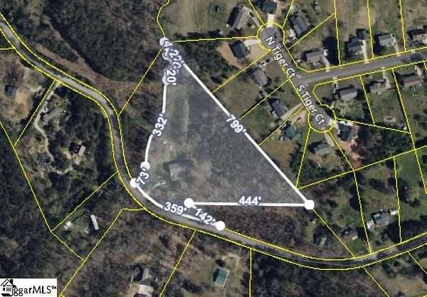 5.6 Acres of Land with Home for Sale in Travelers Rest, South Carolina