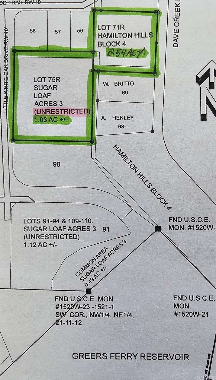 1.57 Acres of Residential Land for Sale in Fairfield Bay, Arkansas