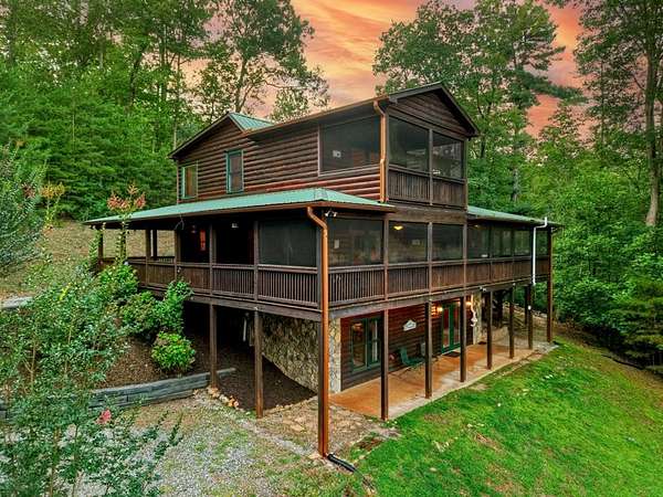 1.69 Acres of Residential Land with Home for Sale in Mineral Bluff, Georgia