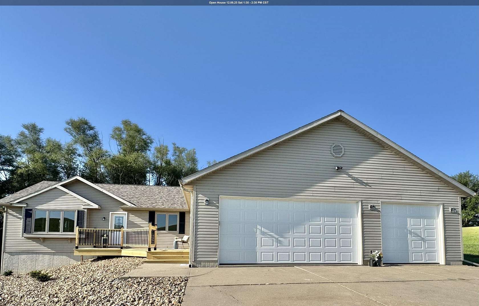 3.19 Acres of Residential Land with Home for Sale in Hinton, Iowa