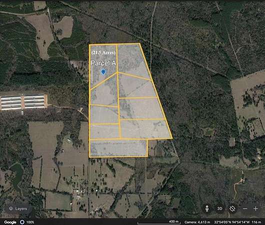21.5 Acres of Recreational Land & Farm for Sale in Gilmer, Texas