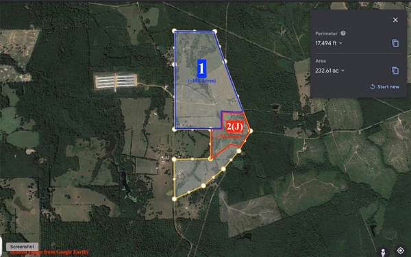 15.5 Acres of Land for Sale in Gilmer, Texas