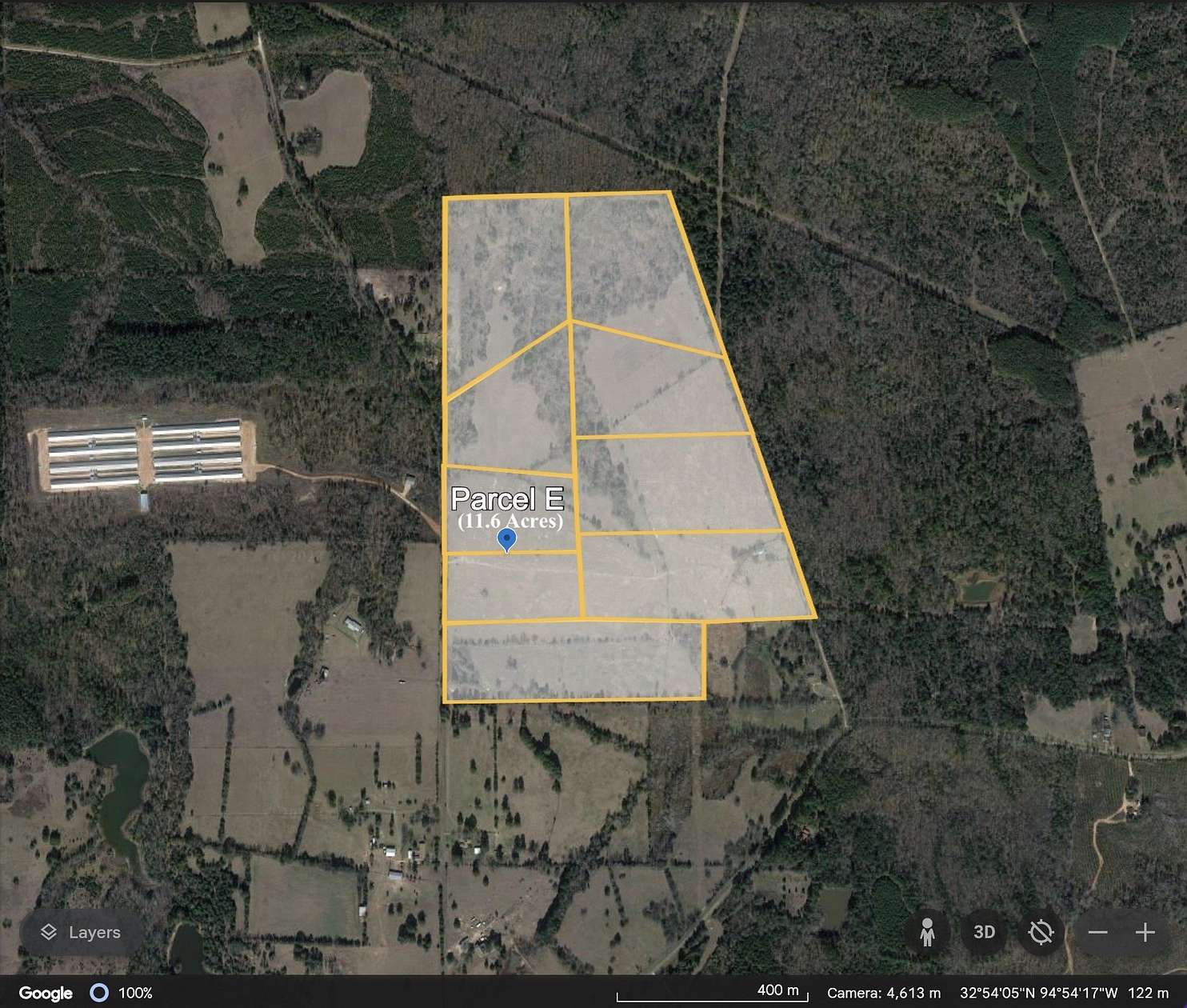 11.6 Acres of Land for Sale in Gilmer, Texas