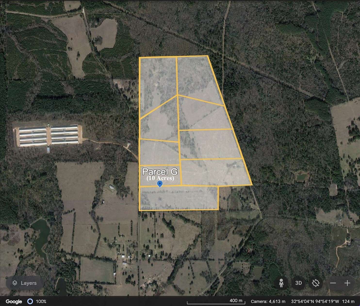 10 Acres of Land for Sale in Gilmer, Texas