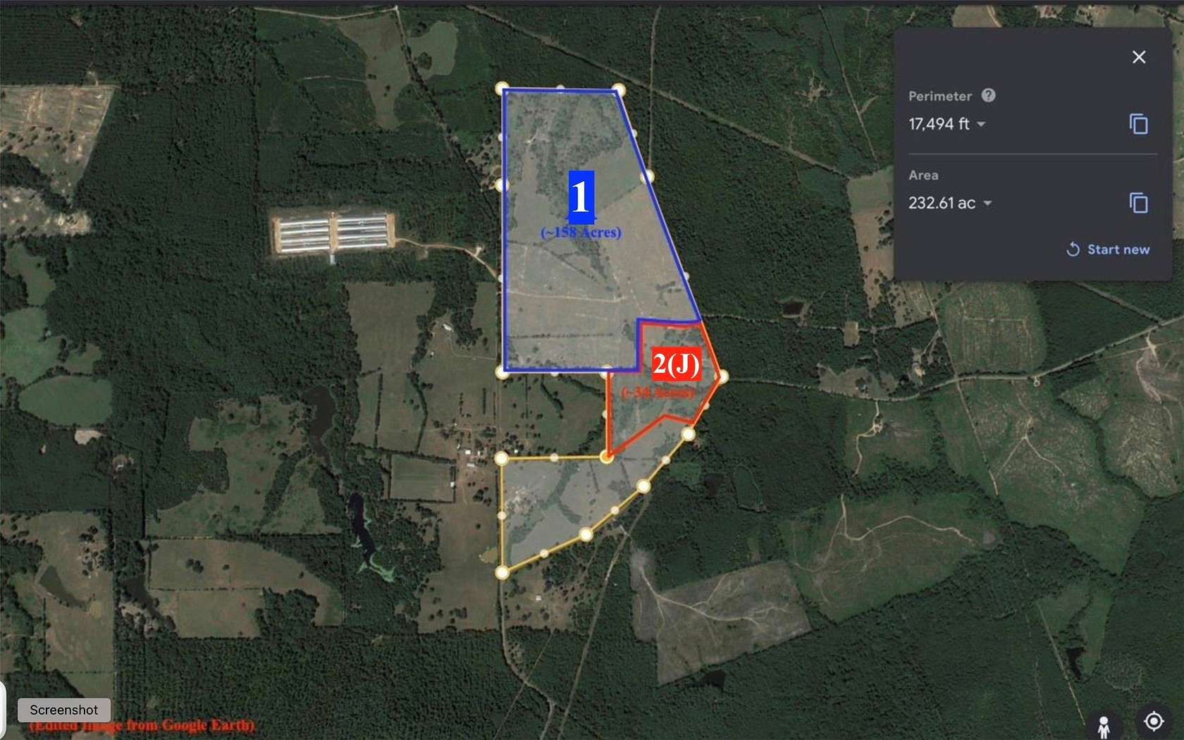 20.6 Acres of Land for Sale in Gilmer, Texas