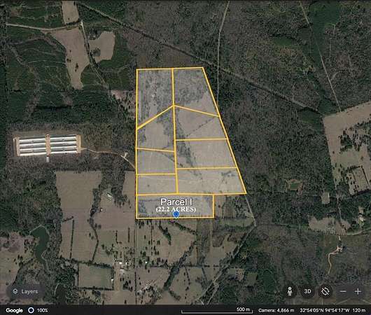 22.2 Acres of Recreational Land & Farm for Sale in Gilmer, Texas