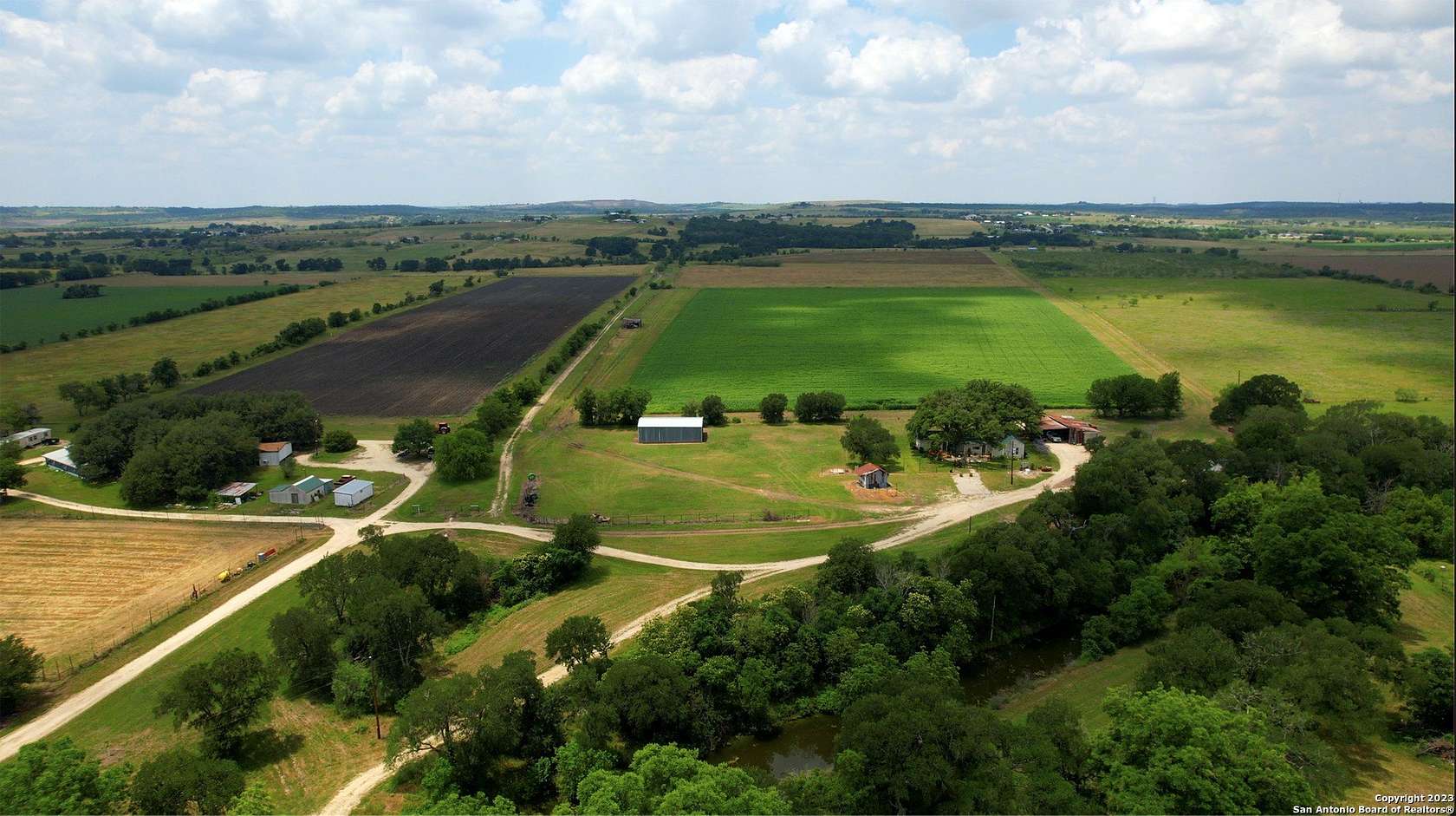 136 Acres of Land with Home for Sale in New Braunfels, Texas