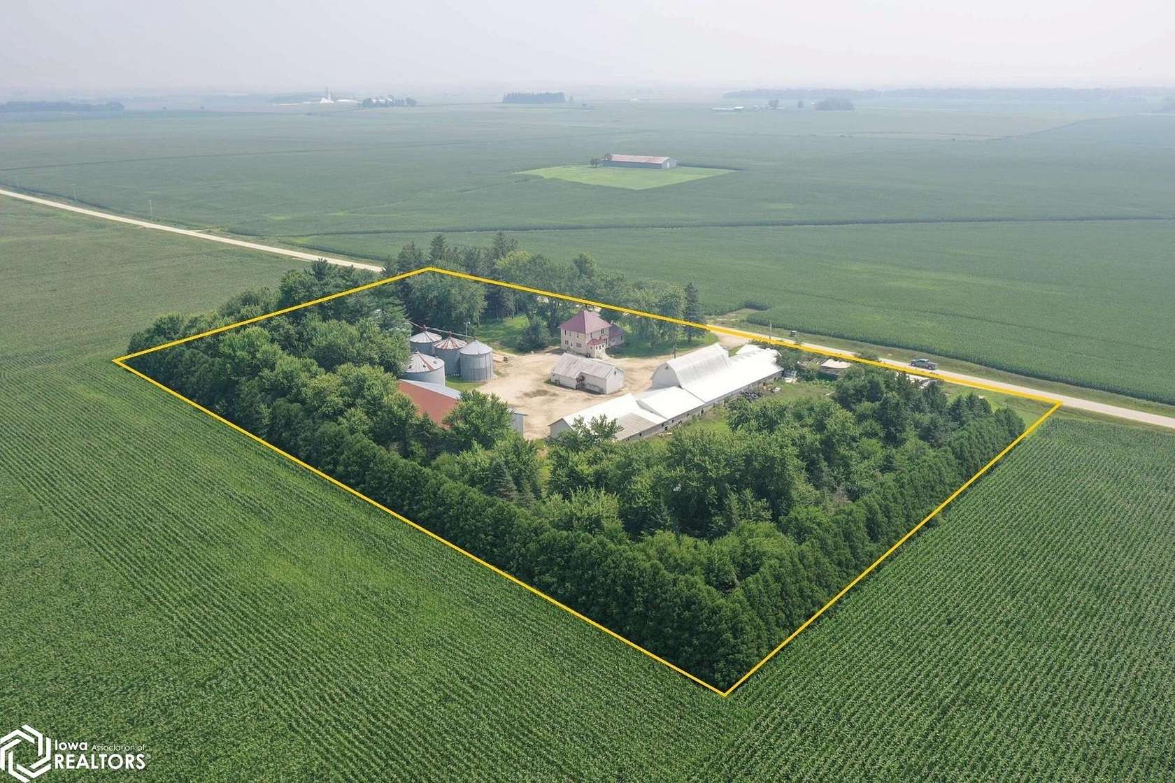 5 Acres of Residential Land with Home for Sale in Randalia, Iowa