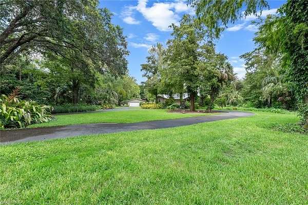 3.43 Acres of Residential Land with Home for Sale in Naples, Florida