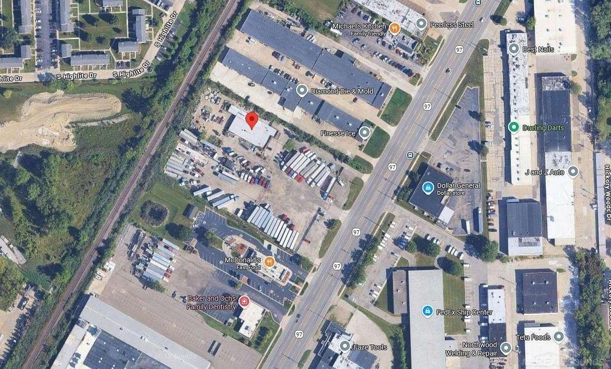 0.86 Acres of Commercial Land for Sale in Clinton Charter Township, Michigan