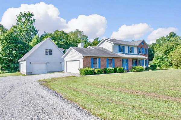 14 Acres of Land with Home for Sale in Holton, Indiana