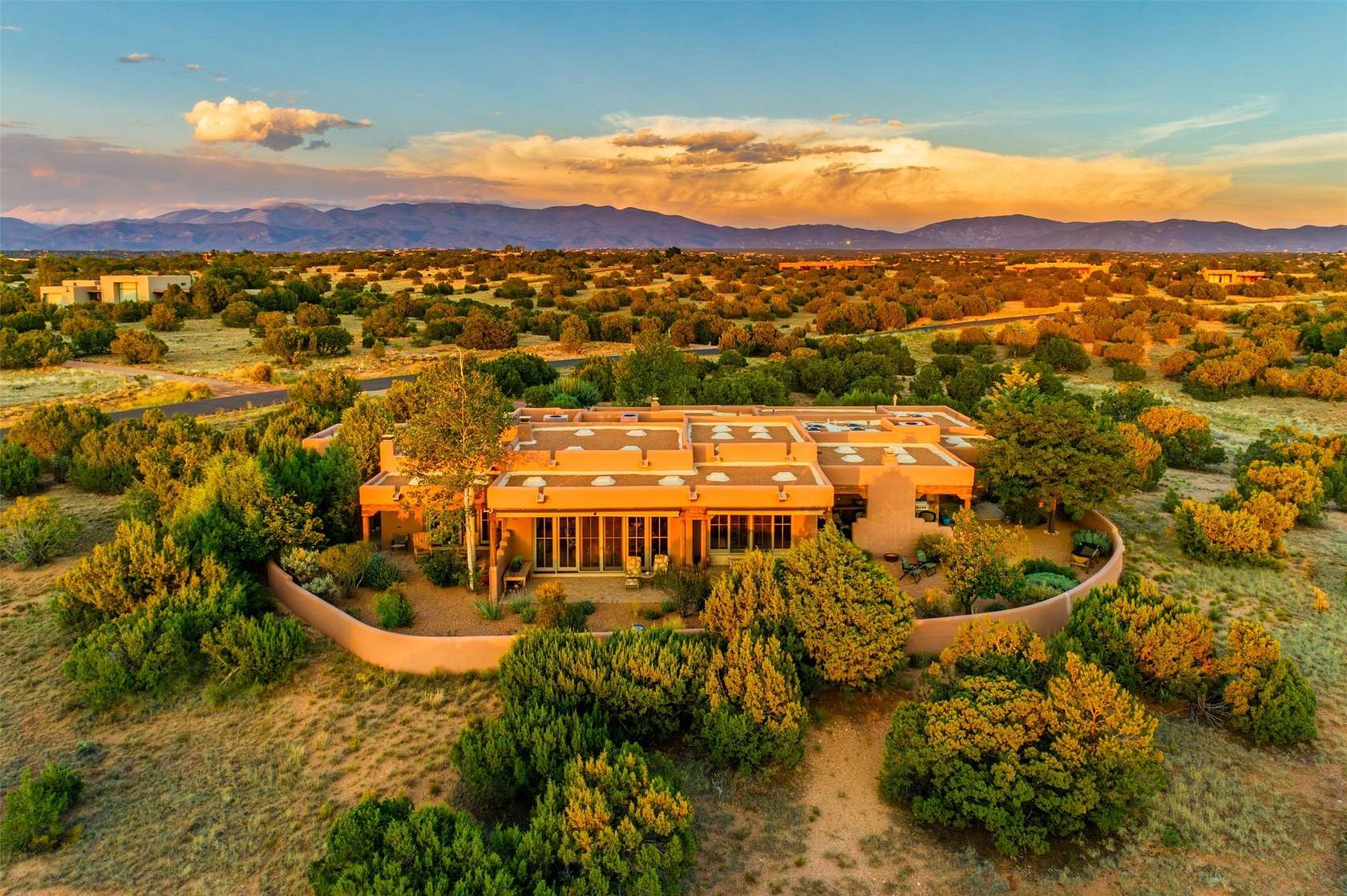 3.2 Acres of Land with Home for Sale in Santa Fe, New Mexico