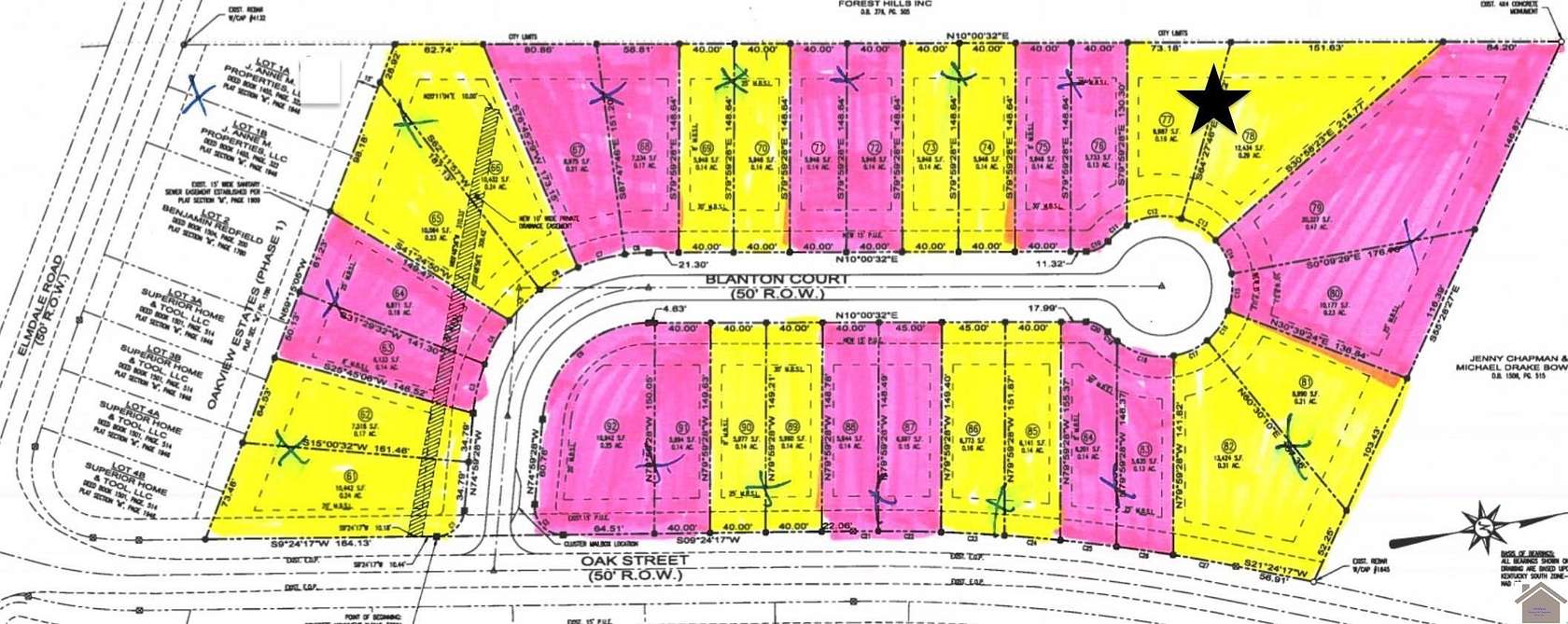 0.45 Acres of Residential Land for Sale in Paducah, Kentucky