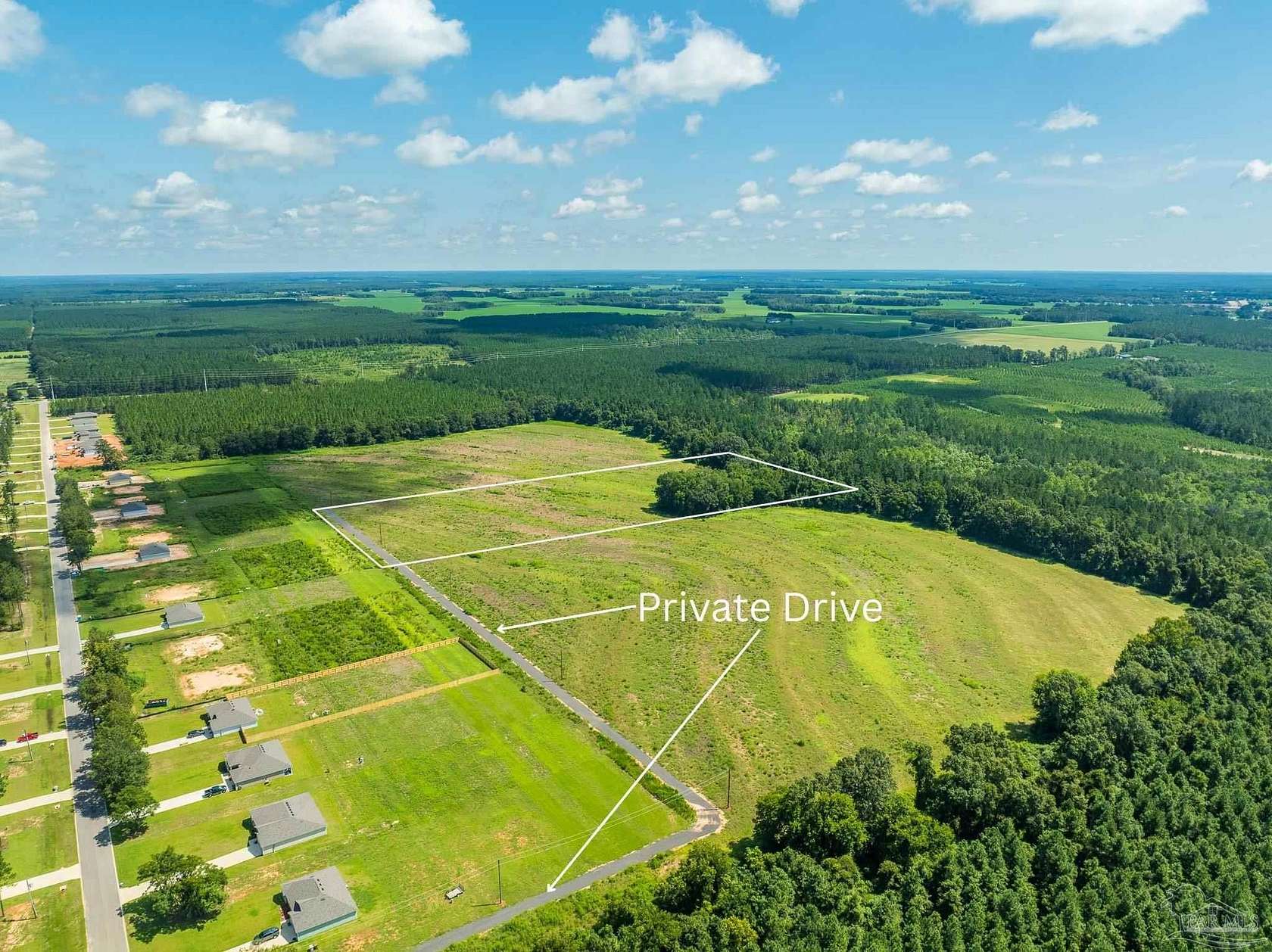 10 Acres of Agricultural Land for Sale in Jay, Florida