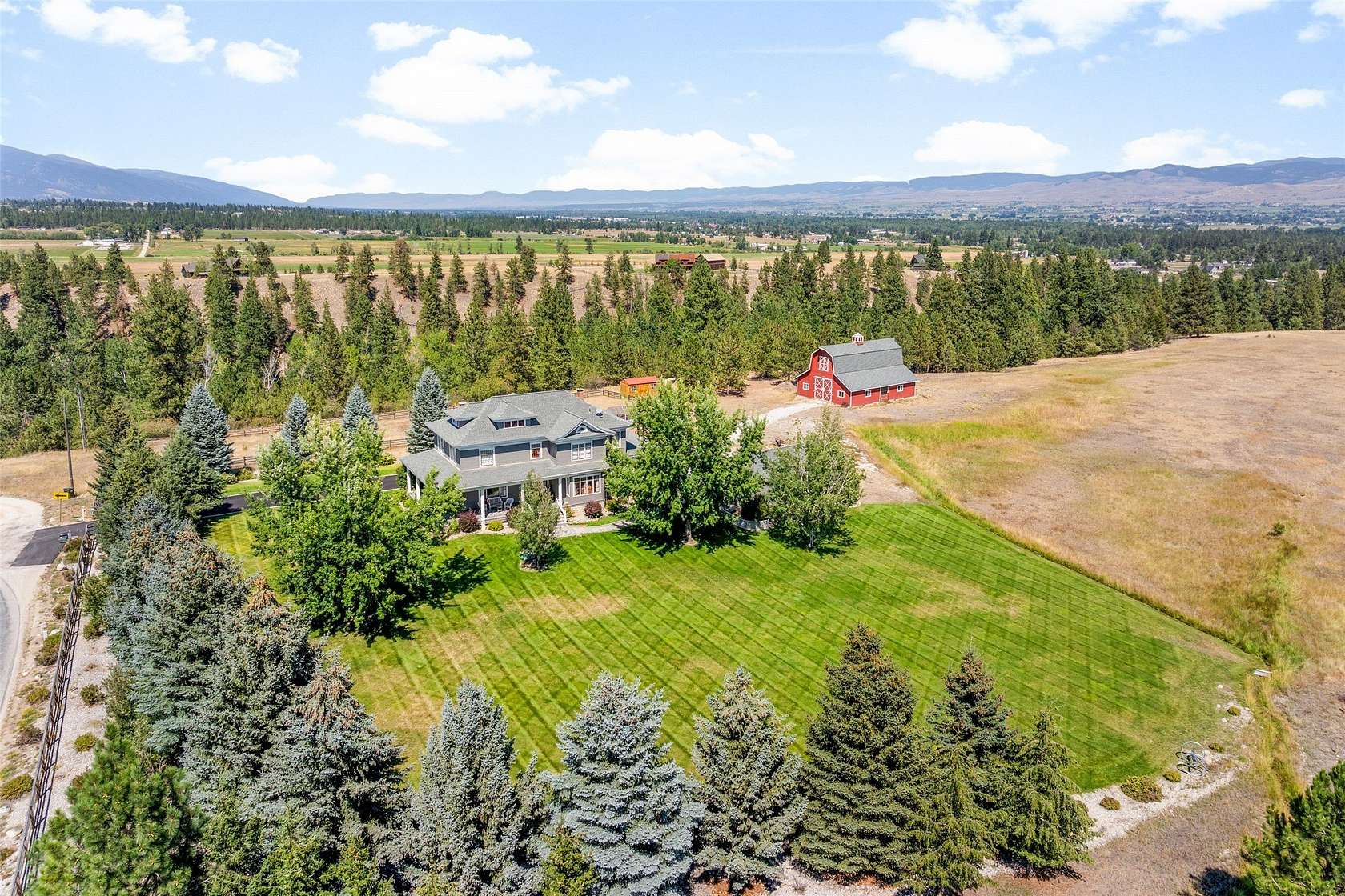 39.6 Acres of Recreational Land with Home for Sale in Hamilton, Montana