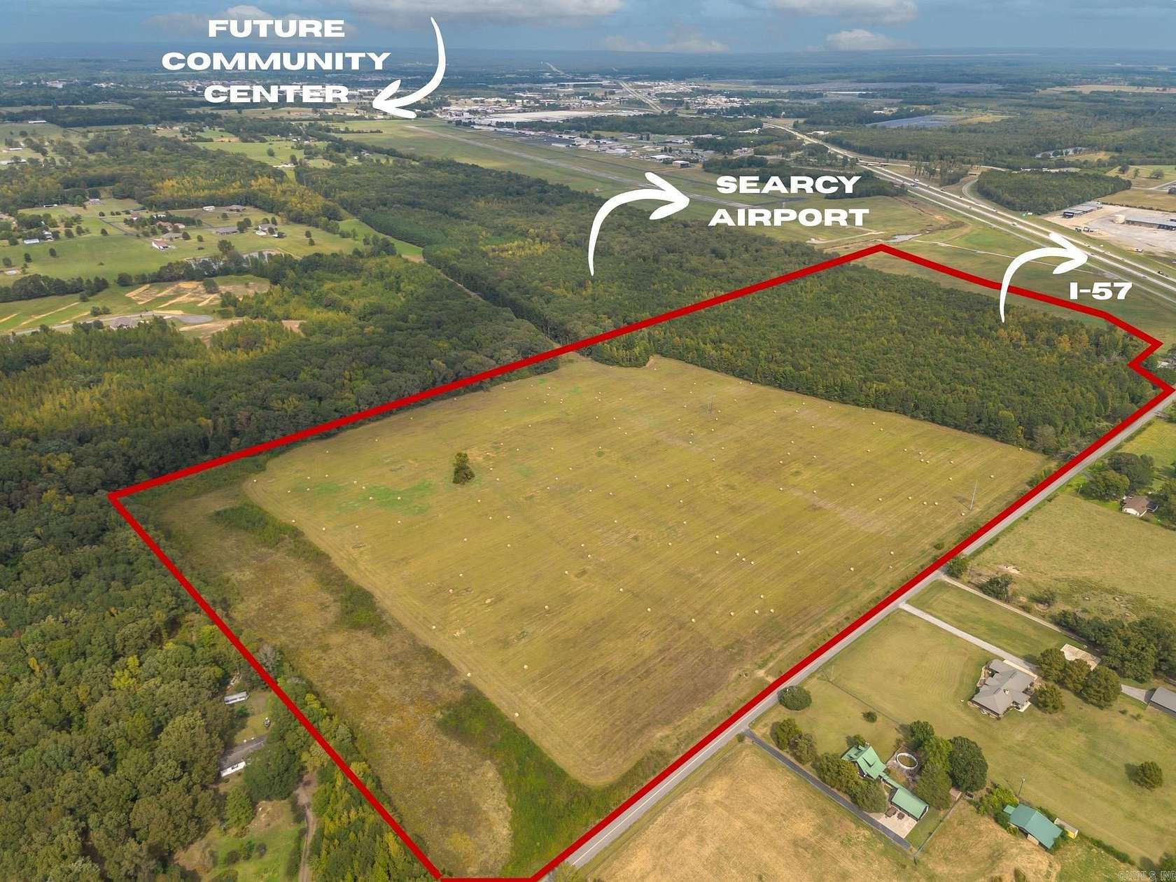 83.8 Acres of Land for Sale in Searcy, Arkansas