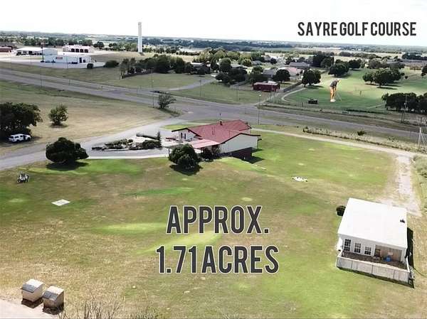 1.7 Acres of Residential Land with Home for Sale in Sayre, Oklahoma