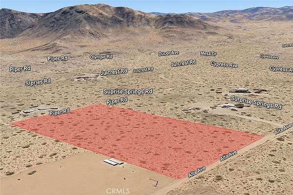 5 Acres of Land for Sale in Joshua Tree, California