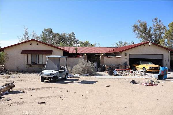 10 Acres of Residential Land with Home for Sale in Newberry Springs, California