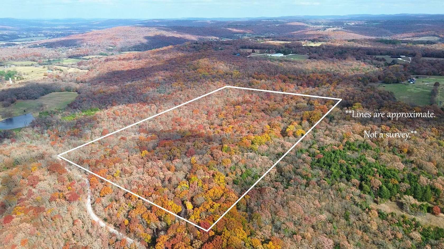 30.5 Acres of Recreational Land for Sale in West Fork, Arkansas