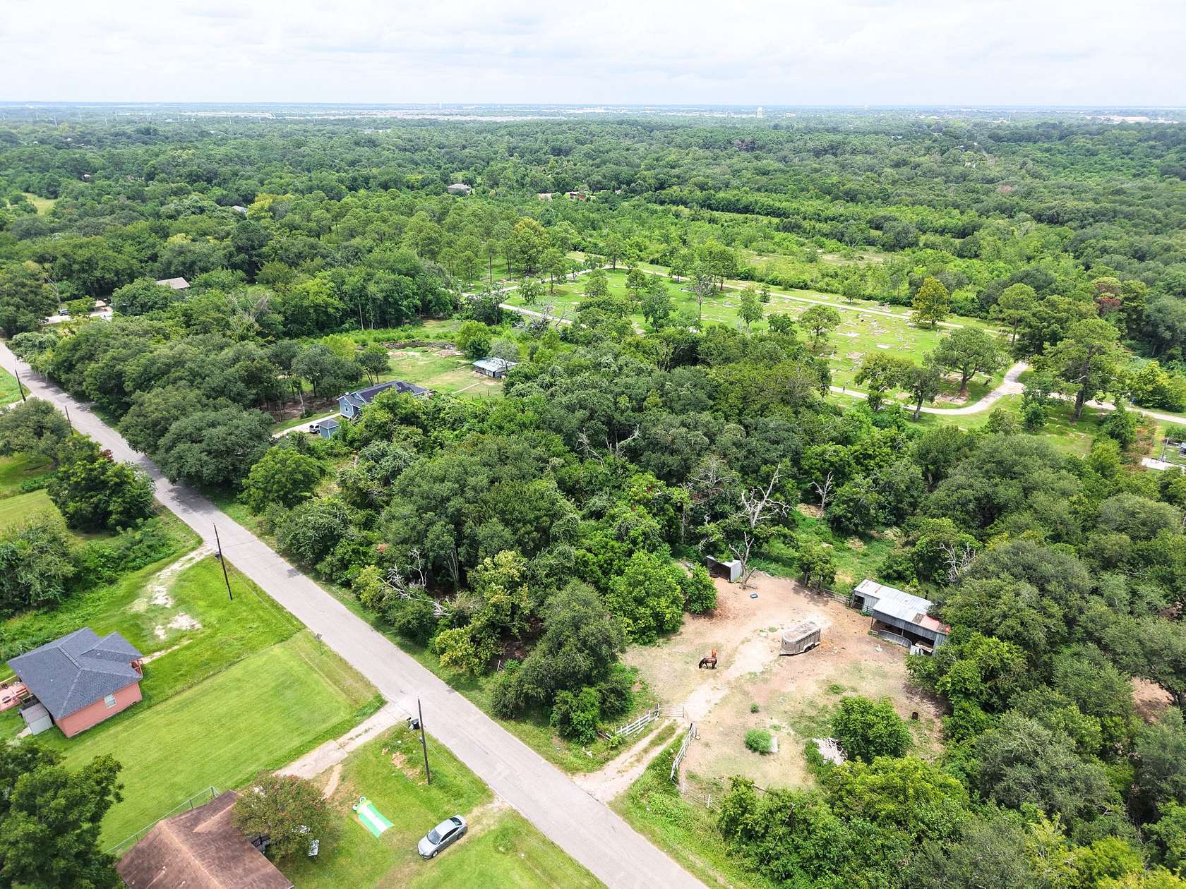 0.87 Acres of Residential Land for Sale in Hitchcock, Texas