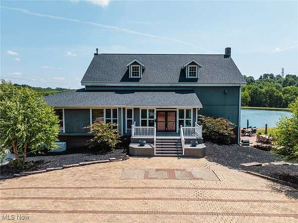 54.7 Acres of Recreational Land with Home for Auction in Navarre, Ohio