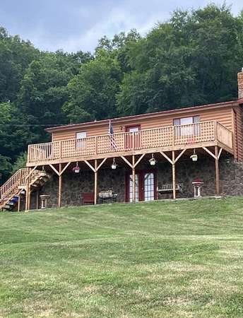 6.2 Acres of Residential Land with Home for Sale in Greenup, Kentucky