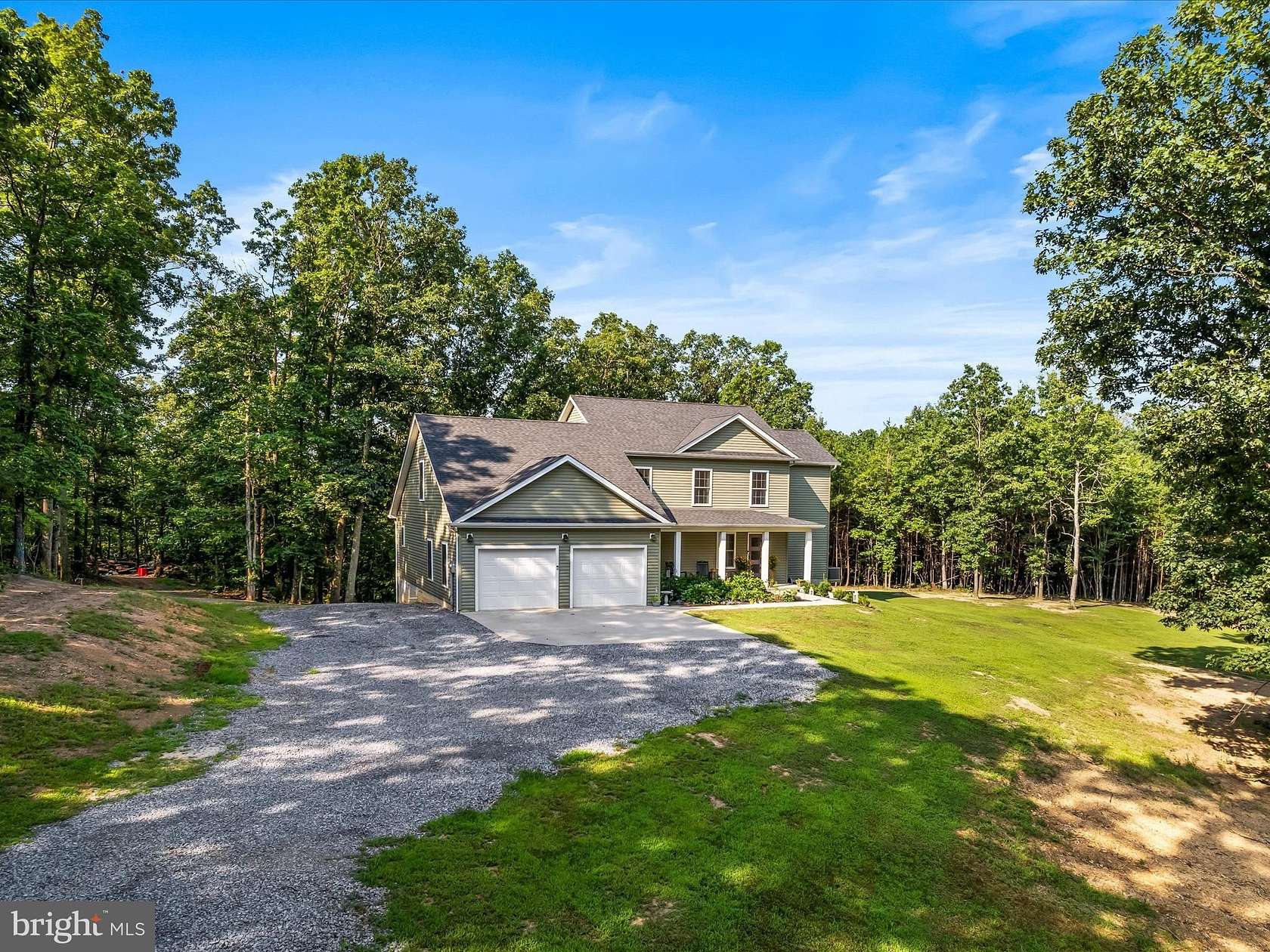 5 Acres of Residential Land with Home for Sale in Gerrardstown, West Virginia