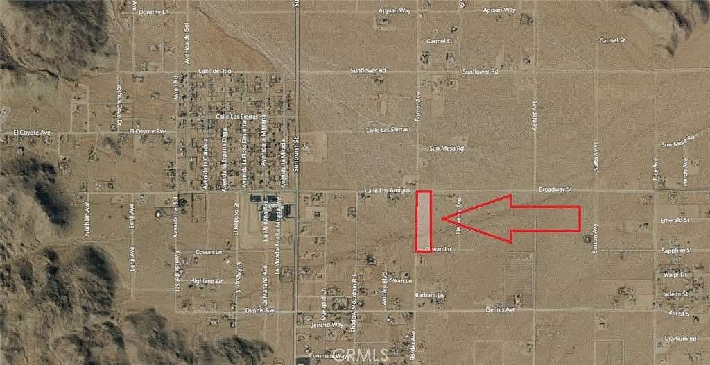 9.53 Acres of Residential Land for Sale in Joshua Tree, California