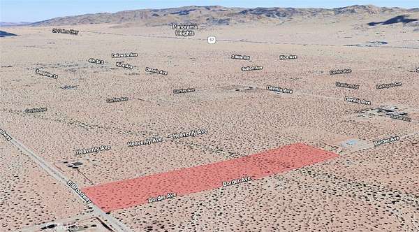 9.53 Acres of Residential Land for Sale in Joshua Tree, California