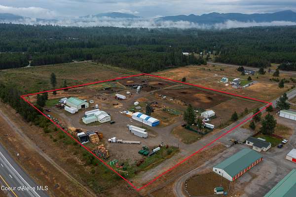 9 Acres of Improved Mixed-Use Land for Sale in Athol, Idaho