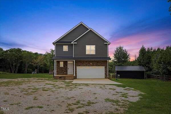 7.68 Acres of Residential Land with Home for Sale in Spring Hope, North Carolina