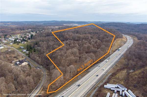 44.3 Acres of Commercial Land for Sale in Ruffs Dale, Pennsylvania
