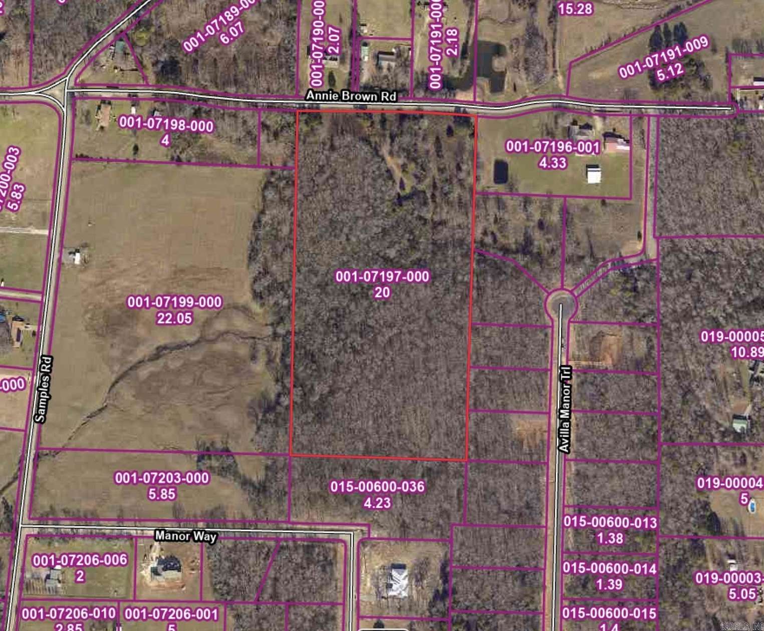 20 Acres of Recreational Land for Sale in Alexander, Arkansas