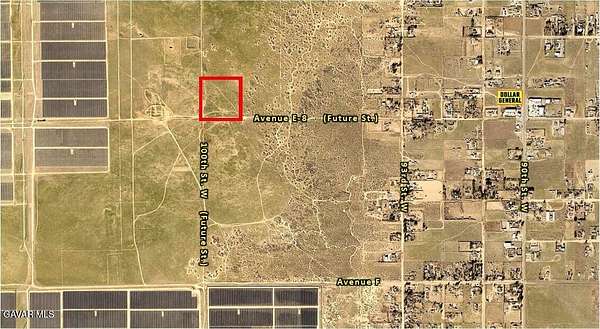 9.86 Acres of Land for Sale in Lancaster, California