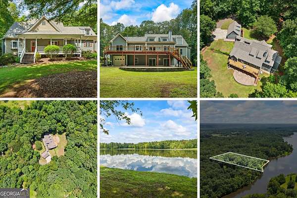 6.15 Acres of Residential Land with Home for Sale in Fayetteville, Georgia