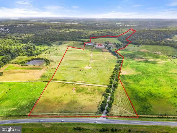 100 Acres of Agricultural Land with Home for Sale in Aldie, Virginia