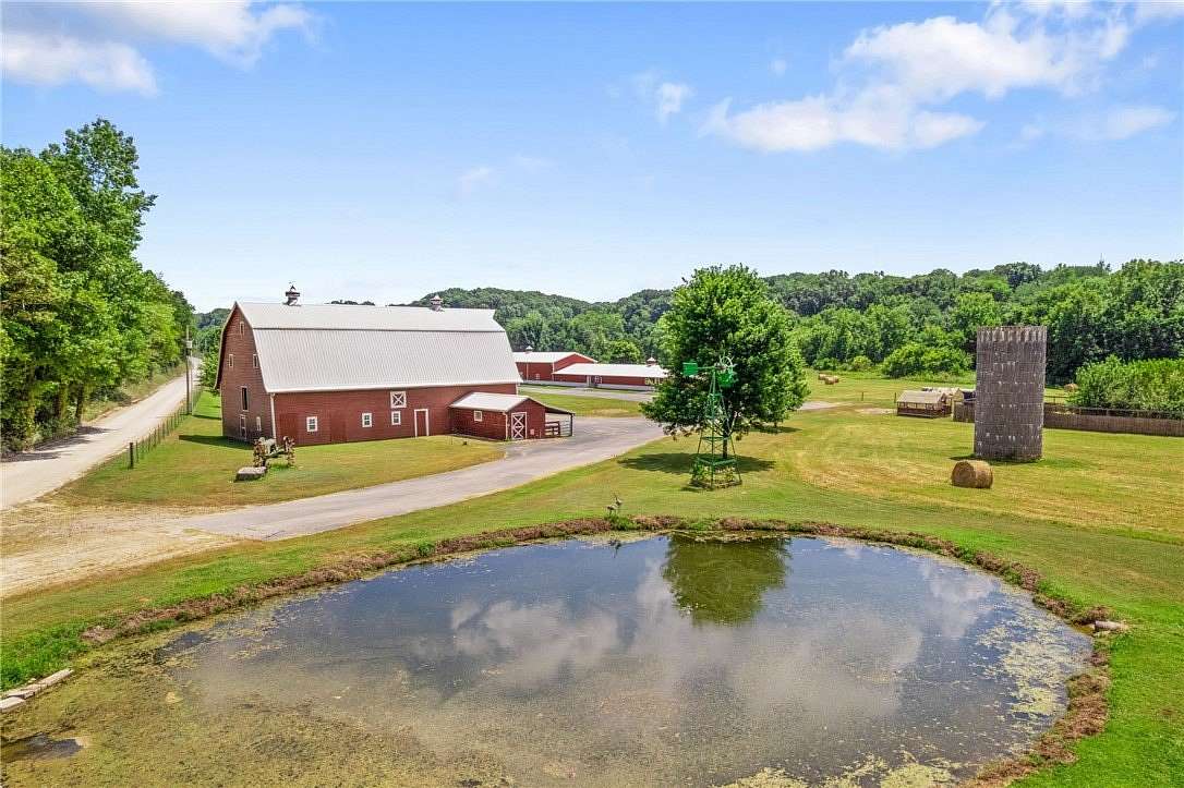 30.8 Acres of Recreational Land with Home for Sale in Rogers, Arkansas