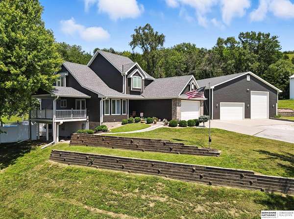 1.87 Acres of Residential Land with Home for Sale in Crescent, Iowa