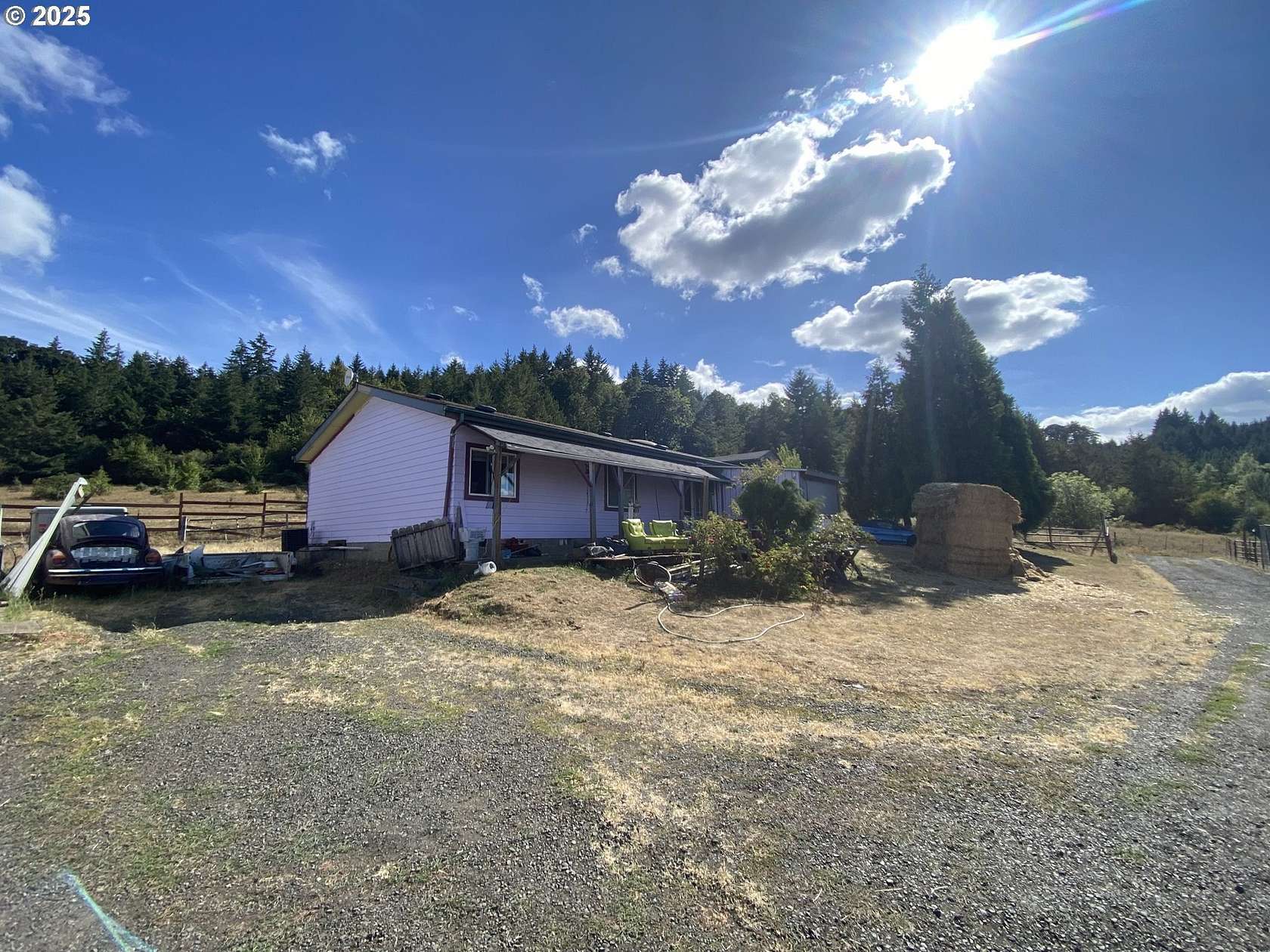 34.8 Acres of Agricultural Land with Home for Sale in Sheridan, Oregon