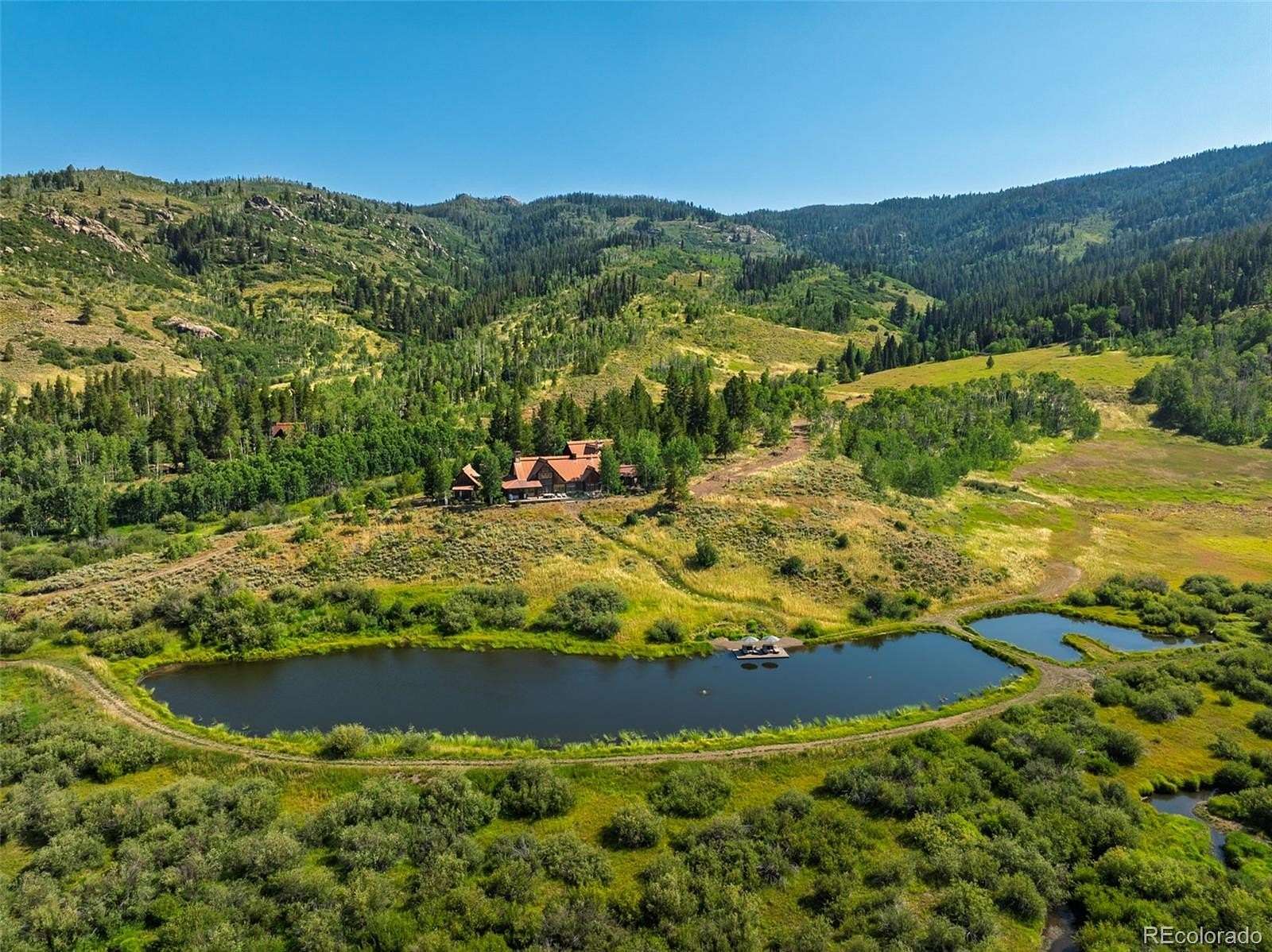 155 Acres of Recreational Land with Home for Sale in Oak Creek, Colorado