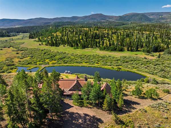 155 Acres of Recreational Land with Home for Sale in Oak Creek, Colorado