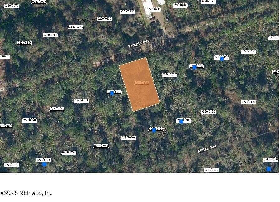 0.25 Acres of Residential Land for Sale in Crescent City, Florida
