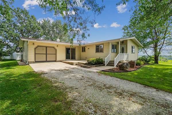 10 Acres of Land with Home for Sale in St. Charles, Iowa