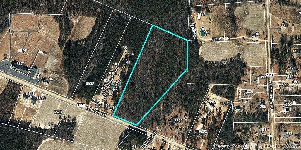 10.4 Acres of Land for Sale in Lillington, North Carolina