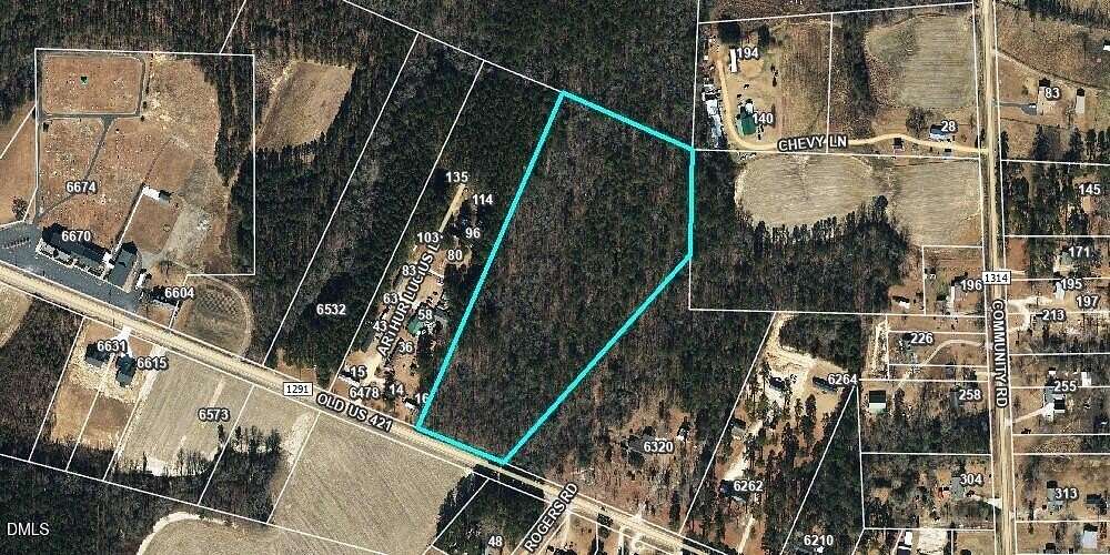 10.4 Acres of Land for Sale in Lillington, North Carolina